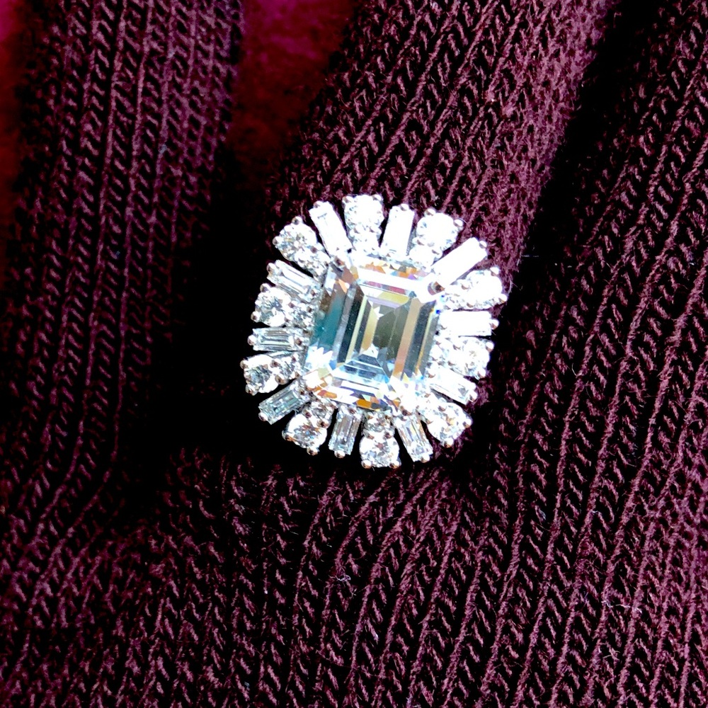 NWT sterling silver CZ ring